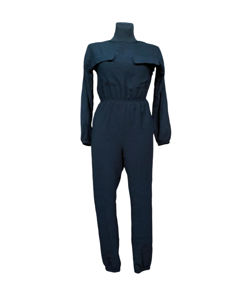 Noisy May Kombinezon z Długim Rękawem Elegancki Wygodny Czarny Rozmiar XS