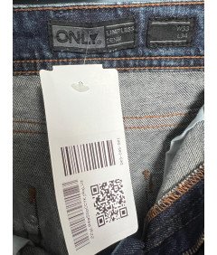 only Spodnie Męskie Wygodne Stylowe Jeansowe Granatowe 33/34