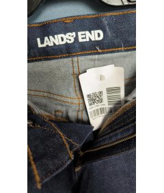 LANDS' END Moške kratke hlače Udobne elegantne mornarsko modre 38
