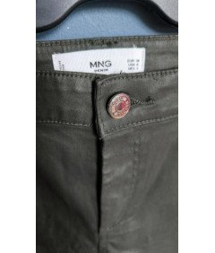 BELLE Damskie Spodnie Wygodne Wytrzymałe i Stylowe Czarne Rozmiar 38