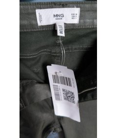 BELLE Damskie Spodnie Wygodne Wytrzymałe i Stylowe Czarne Rozmiar 38