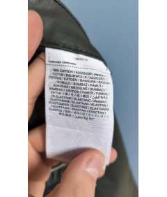 BELLE Damskie Spodnie Wygodne Wytrzymałe i Stylowe Czarne Rozmiar 38