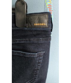 Diesel Women's Comfortable Denim Hlače Stylish Navy Blue Velikost 24/32