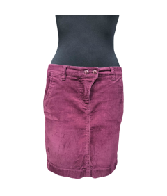 ESPRIT Spódnica Midi Wygodna Elegancka Stylowa Bordowa Rozmiar 40