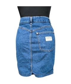 ESPRIT Spódnica Midi Wygodna Stylowa Jeansowa Dżinsowa Niebieska Rozmiar 36