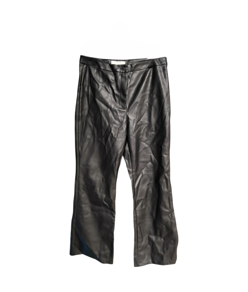 Vila Ženske hlače Udobno Elegantno in elegantno črno Velikost 40