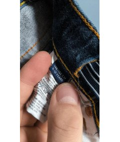 Gant Moške otroške hlače iz džinsa mornarsko modre velikosti 146/152 cm