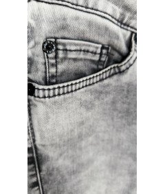 Cambio Damskie Spodnie Wygodne Jeansowa Dżinsowa Stylowe Szare Rozmiar 36