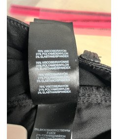 Lipsy London Midi udobno krilo z žepi Elegantna črna velikost 36