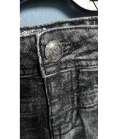 ESPRIT Spódnica Mini Krótka Jeansowa Dżinsowa Czarna Rozmiar 34