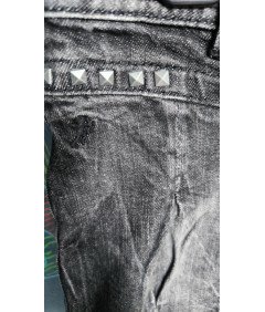 ESPRIT Spódnica Mini Krótka Jeansowa Dżinsowa Czarna Rozmiar 34