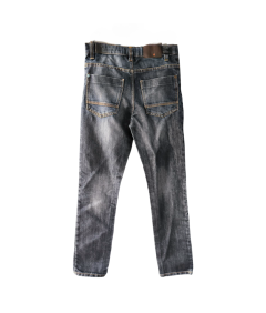 Naslednji Moški otroški Denim hlače udobno mornarsko modra velikost 152cm