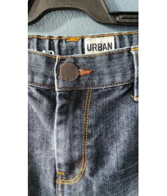 Naslednji Moški otroški Denim hlače udobno mornarsko modra velikost 152cm