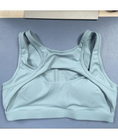 Damski Biustonosz Sportowy Leezepro - Niebieski, Rozmiar XL