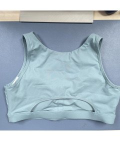 Damski Biustonosz Sportowy Leezepro - Niebieski, Rozmiar XL