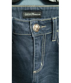 GUESS ženske udobno Denim hlače elegantno mornarsko modra 30 velikost