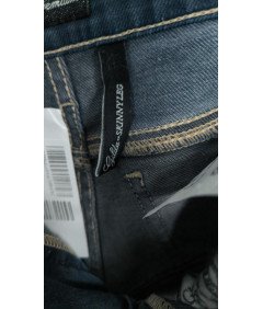 GUESS ženske udobno Denim hlače elegantno mornarsko modra 30 velikost