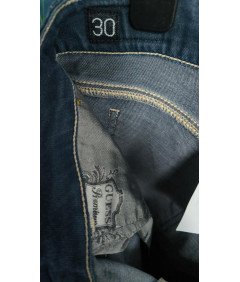 GUESS ženske udobno Denim hlače elegantno mornarsko modra 30 velikost
