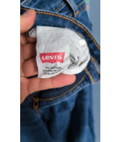 Levi's Damskie Spodnie Wygodne Wytrzymałe Jeansowe Dżinsowe Granatowe Rozmiar 30