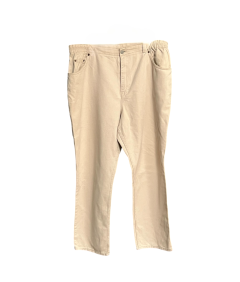 Moške hlače Marks and Spencer Udobne Elegantne Elegantne Elegantne Beige XL