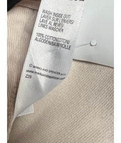 Moške hlače Marks and Spencer Udobne Elegantne Elegantne Elegantne Beige XL