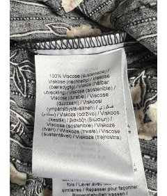 Soyaconcept obleka brez rokavov lahka udobna črna s cvetovi velikost S