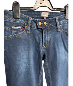 Tommy Hilfiger ženske udobno Denim hlače mornarsko modra velikost W26/L30