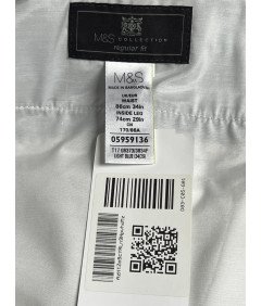 Moške hlače Marks and Spencer Udobne elegantne modre 34/29
