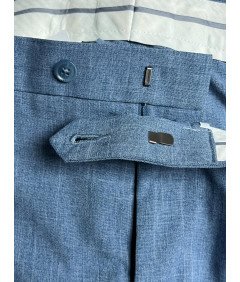 Moške hlače Marks and Spencer Udobne elegantne modre 34/29