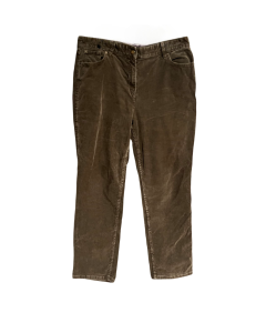 Marks and Spencer Moške jeans hlače Udobne elegantne rjave 42