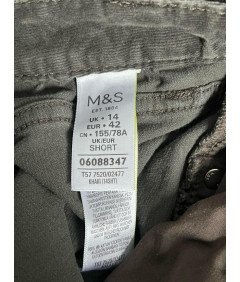 Marks&Spencer Jeansowe Spodnie Męskie Wygodne Stylowe Brązowe 42
