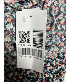 ESPRIT Kombinezon Bez Rękawów Lekki Wygodny Kolorowy w Kwiaty Rozmiar 38