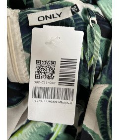 Samo brez rokavov kratke hlače obleka lahka udobna zelena velikost 36