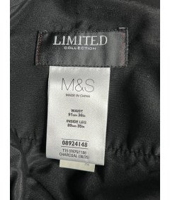 Marks&Spencer Spodnie Męskie Wygodne Stylowe Eleganckie Szare 36/35