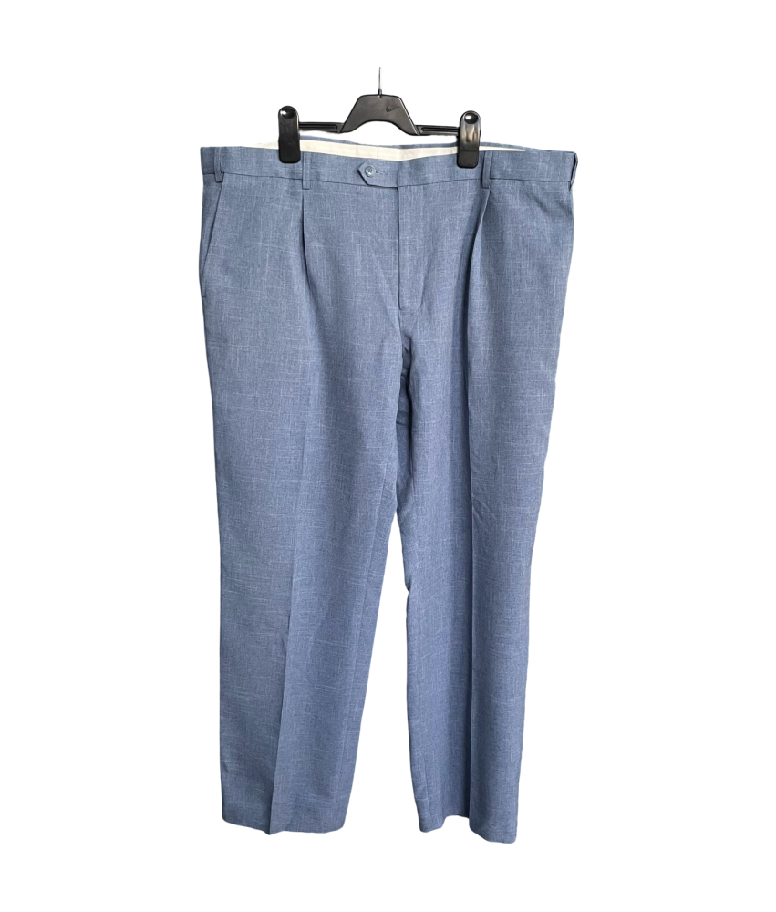 Marks&Spencer Spodnie Męskie Stylowe Eleganckie Niebieskie 42/33