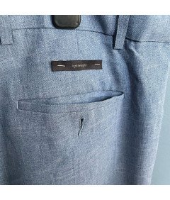 Marks&Spencer Spodnie Męskie Stylowe Eleganckie Niebieskie 42/33