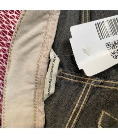 Peščene moške hlače udobne elegantne elegantne bele velikosti 34/34