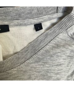 Marc O'Polo ženske majica z dolgimi rokavi udobno siva velikost S