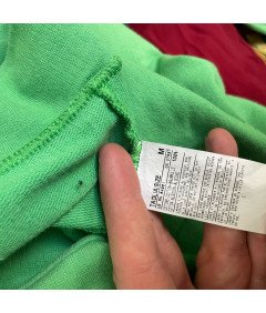 United Colors of Benetton Bluza Rozpinana Bez Kaptura Damska Zielona Rozmiar M