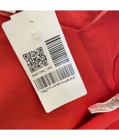 MONSOON Kardigan Damski Ciepły Wygodny Stylowy Czerwony Rozmiar M