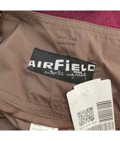 AIRFIELD Spódnica Midi Wygodna Stylowa Elegancka Brązowa Rozmiar 38