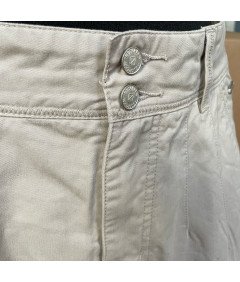 REDGREEN Spódnica Midi Wygodna Stylowa Wytrzymała Biały Rozmiar 38