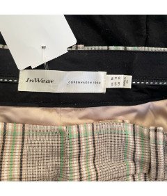 InWear Midi krilo udobno elegantno elegantno sivo kvačkano velikost 36