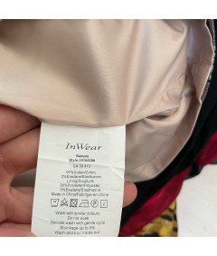 InWear Midi krilo udobno elegantno elegantno sivo kvačkano velikost 36