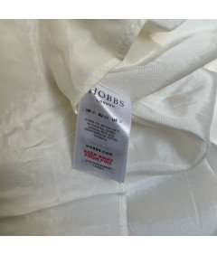 HOBBS Spódnica Midi Wygodna Stylowa Elegancka Biała Rozmiar 44