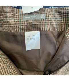 Marc Aurel Spódnica Midi Wygodna Stylowa Elegancka Vintage Brązowa Rozmiar 36