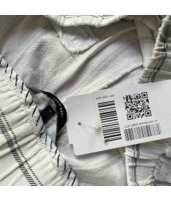 Vero Moda ženske kratke kratke hlače udobno elegantno bela črtasta velikost S