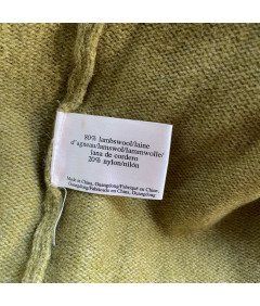 Laura Ashley Kardigan Damski Ciepły Wygodny Stylowy Żółty Rozmiar 38