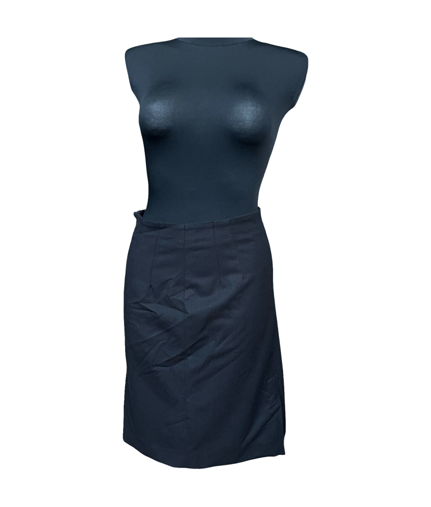 ARMANI Midi krilo udobno elegantno elegantno črno velikost 42