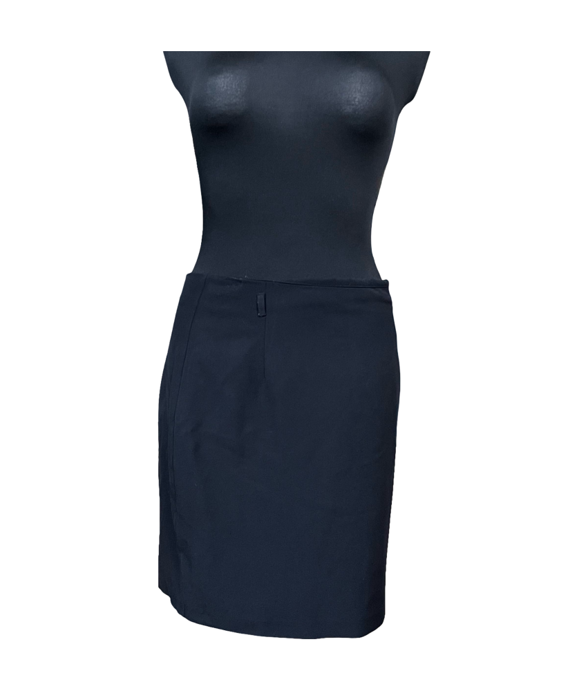 Marks&Spencer Spódnica Midi Wygodna Stylowa Elegancka Czarna Rozmiar 40